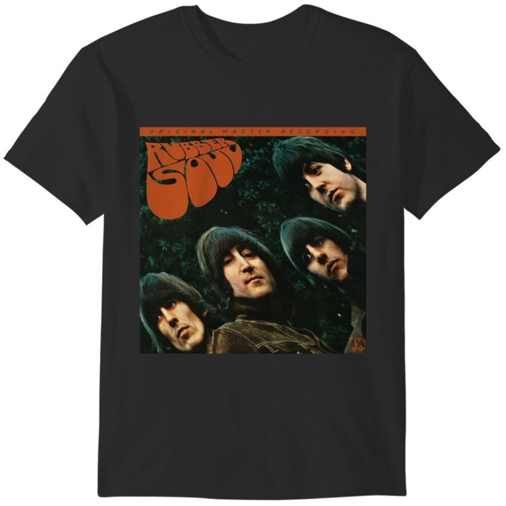 Rubber Soul Classic Retro Music Fan Collector Album Graphic Style T-Shirt 05